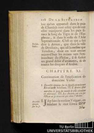 Chapitre XI. Continuation de l'explication du douziéme Verset.