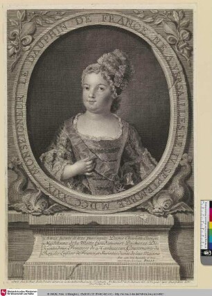 MONSEIGNEUR LE DAUPHIN DE FRANCE [Porträt des Kronprinzen Ludwig, Dauphin, Sohn Ludwigs XV., als Kind; Louis XV., Dauphin de France]