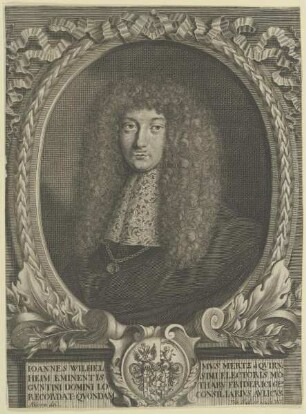 Bildnis des Ioannes Wilhelmvs Mertz á Qvirnheim