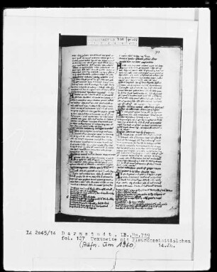 Naturwissenschaftlich-grammatikalischer Sammelband — Mathias Vindocinensis?, Equivoca —