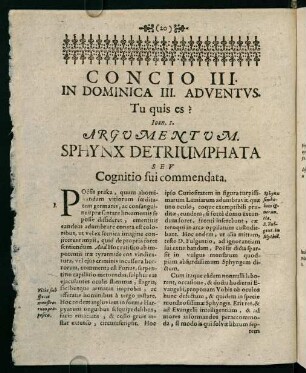 20-28, Concio III. in dominica III. Adventus