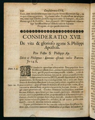 120-125, Consideratio XVII.
