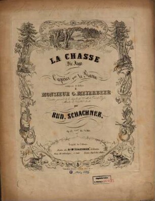 La Chasse = (Die Jagd) : caprice pour le piano ; op. 12