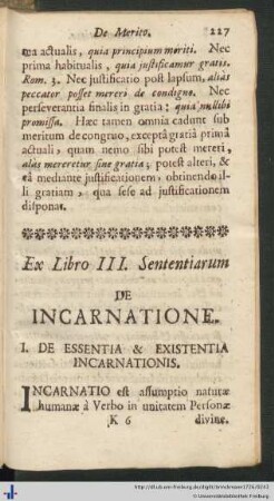 De Incarnatione