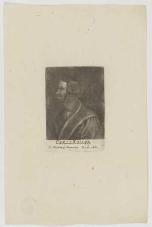 Bildnis des Carll Koller