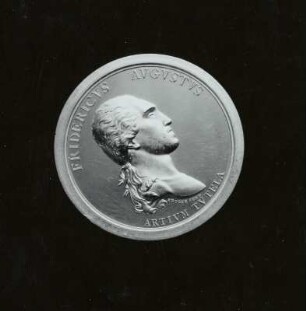 Praemienmedaille mit Bildnis des Kurfürsten Friedrich August II.