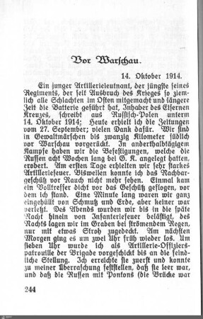 Vor Warschau