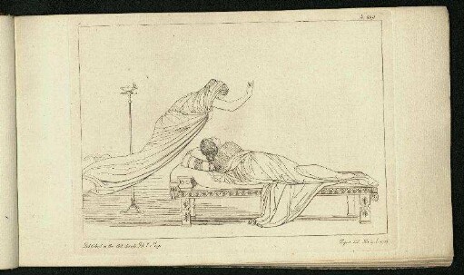 Athene erscheint Penelope im Traum (IV. Gesang)