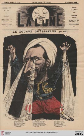 Troisième année N° 78 (1er Septembre 1867, 3e tirage)