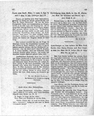 Auch etwas über Melanchthon.
