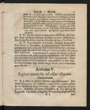Articulus V. Logicae concursus ad actus aliarum Scientiarum