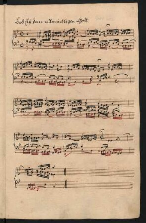 Lob sei dem allmächtigen Gott; org; F-Dur; BWV 602