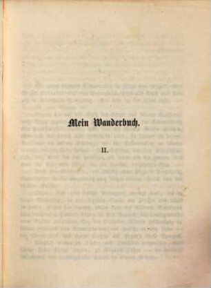 Karl Herlosssohn's Gesammelte Schriften : 1. Gesammtausg., 2. Mein Wanderbuch : humoristischer Roman