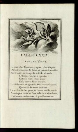 Fable CXXIV. La Jeune Veuve.