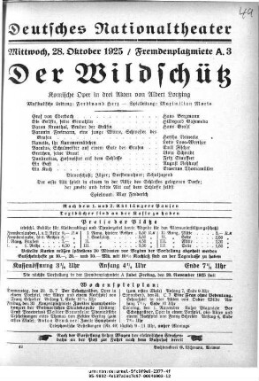 Der Wildschütz