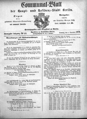 1879,44: No. 44, 2. November 1879