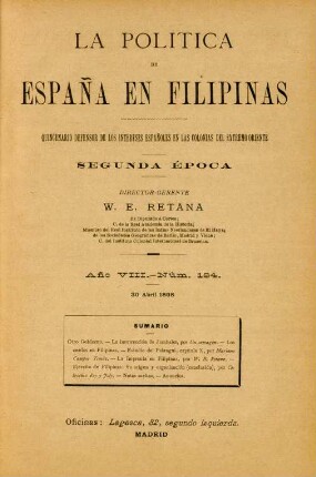 Núm. 184. 30 Abril 1898