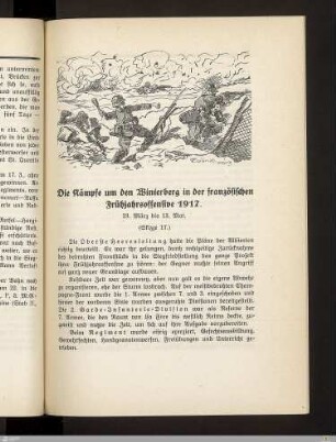 Die Kämpfe um den Winterberg in der französischen Frühjahrsoffensive 1917