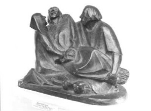 Gruppe aus drei Figuren (Der Tod) : Ernst Barlach (1870-1938). Gruppe aus drei Figuren (Der Tod)