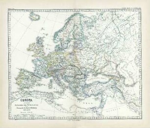 Europa während des Zeitraums der Reformation und der Übermacht des Hauses Habsburg 1492 - 1618