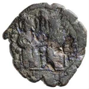 Münze, Halbfollis, 570 / 571