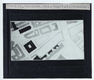 Berlin, Bauakademie (GC 52.51611,13.39889) : Lageplan
