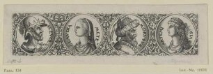 Gruppenbildnis mit M. Scaevola, Claudia Metella, M. Drusus, Artemisia