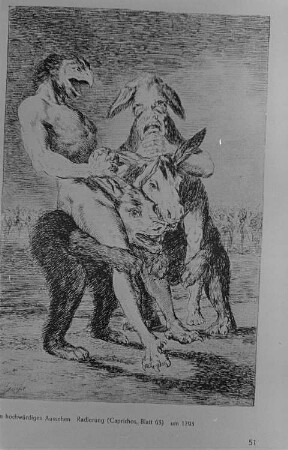 Reproduktion Maler Francesco de Goya