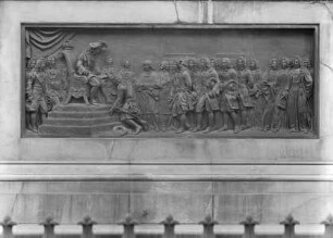 Ludwig XIV. verteilt militärische Auszeichnungen