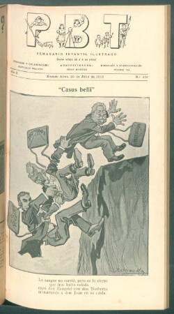 "Casus belli" - [Caricatura]