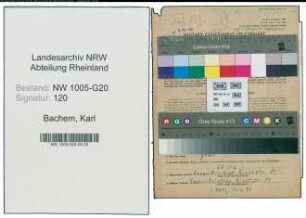 Entnazifizierung Karl Bachem , geb. 06.04.1888 (Zimmermann)