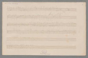 2 Keyboard pieces, pf, Sketches. Fragments - BSB Mus.ms. 10152 : [without title?]