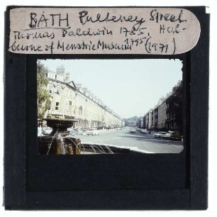 Bath, Great Pulteney Street,Bath, Holburne Museum