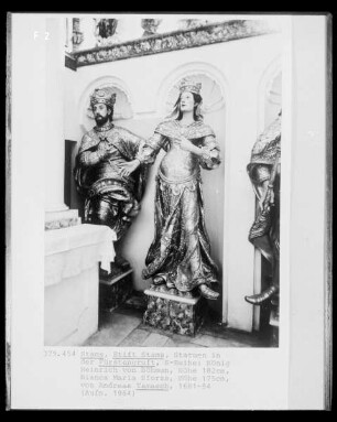 Heinrich von Böhmen und Bianca Maria Sforza