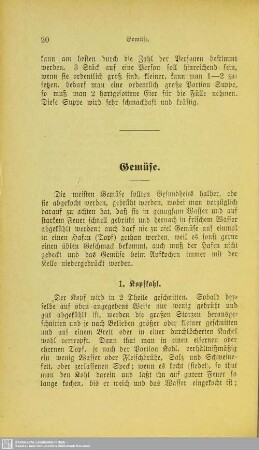 Gemüse