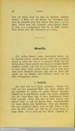 Gemüse