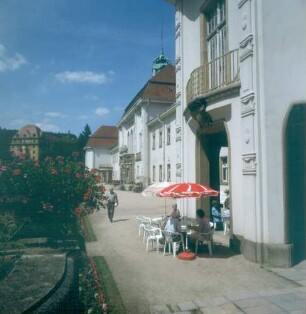 Bad Elster. Albertbad. Westseite von Südwesten