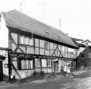 Fachwerkwohnhaus; Nidda, Steinstraße 8