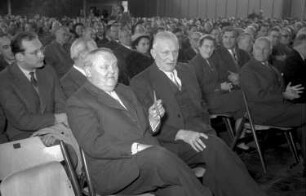Freiburg: Minister Erhard und Präsident Linnemann