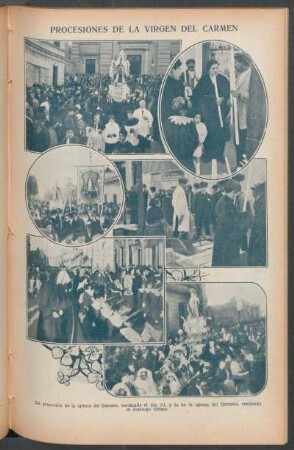 Procesiones de la Virgen del Carmen - [Ilustración]