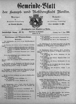 1891,23: No. 23, 7. Juni 1891