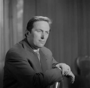 Porträt des Sängers Hans-Georg Nowotny