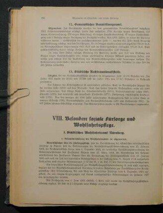 a) Gesamtverwaltung des Wohlfahrtsamtes im allgemeinen.
