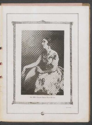 [Fotografía de] Srta. Maria Everilda Dupont Ponce De León