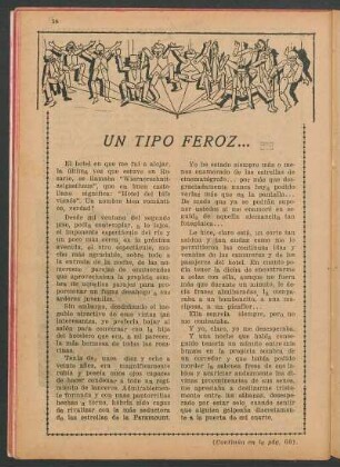 Un tipo feroz...