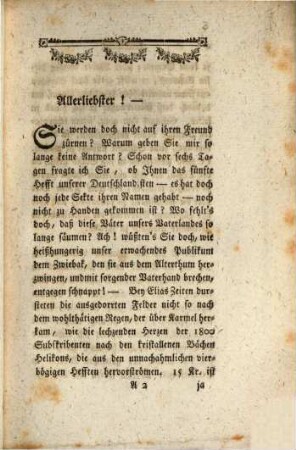 Reflexionen über Deutschlands 18tes Jahrhundert, und ihre Verfasser : nebst einer Betrachtung über die Lage des heutigen Mönchwesens und daraus entstehenden Folgen. 2