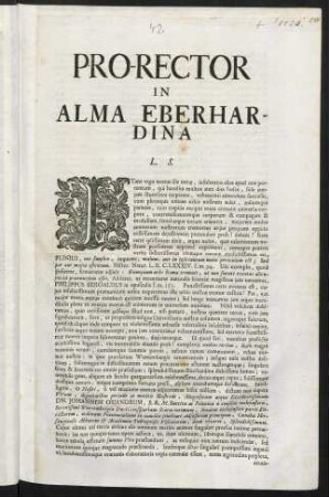 Pro-Rector In Alma Eberhardina L. S.