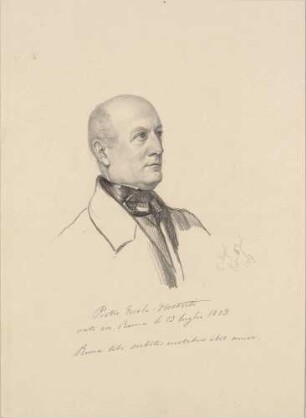 Bildnis Visconti, Pietro Ercole (1803-1880), Archäologe