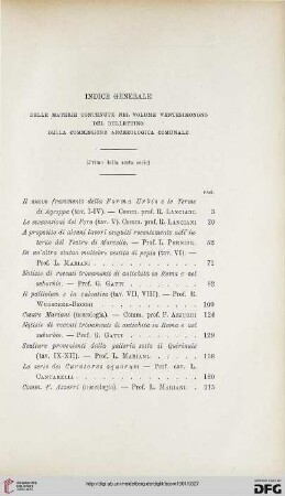Indice generale