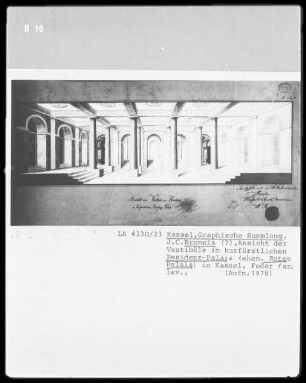 Kassel & Residenzpalais & Rotes Palais & Vestibül